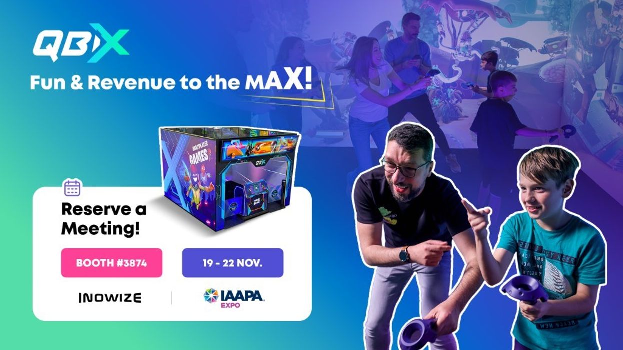 Inowize to showcase QBIX at IAAPA Expo 2024