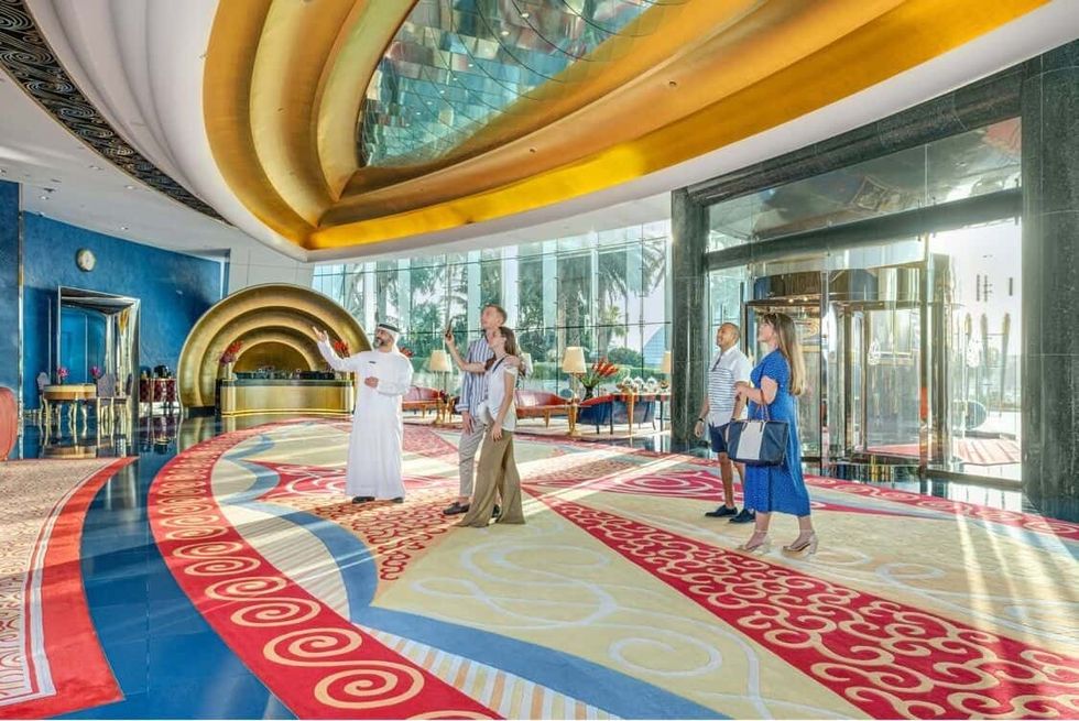inside burj al arab jumeirah