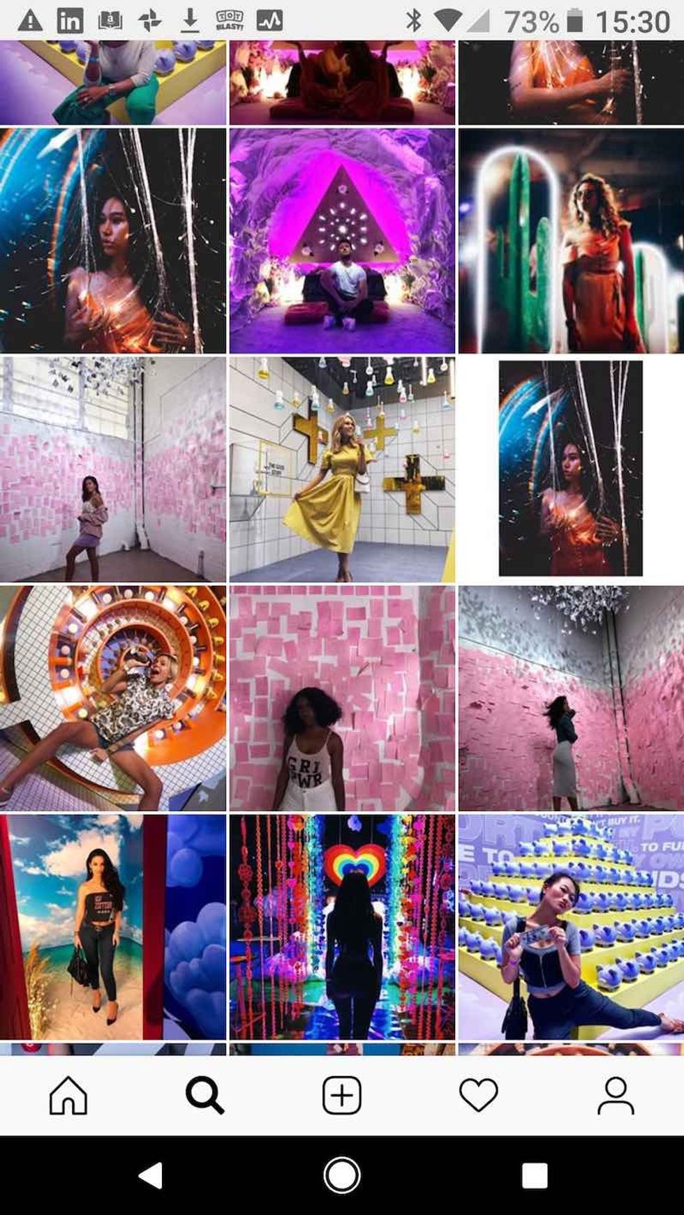 Instagrammable attractions