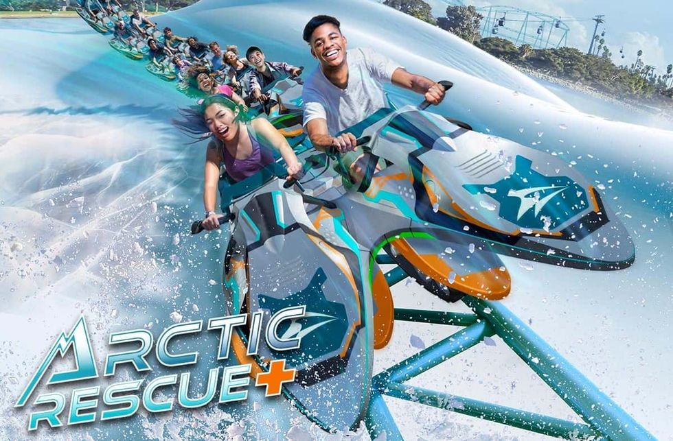 Intamin Arctic Rescue SeaWorld San Diego
