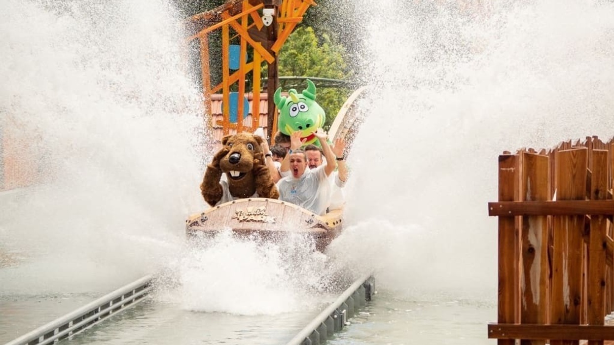 Intamin Bieberburg Flume Ride FamilyPark