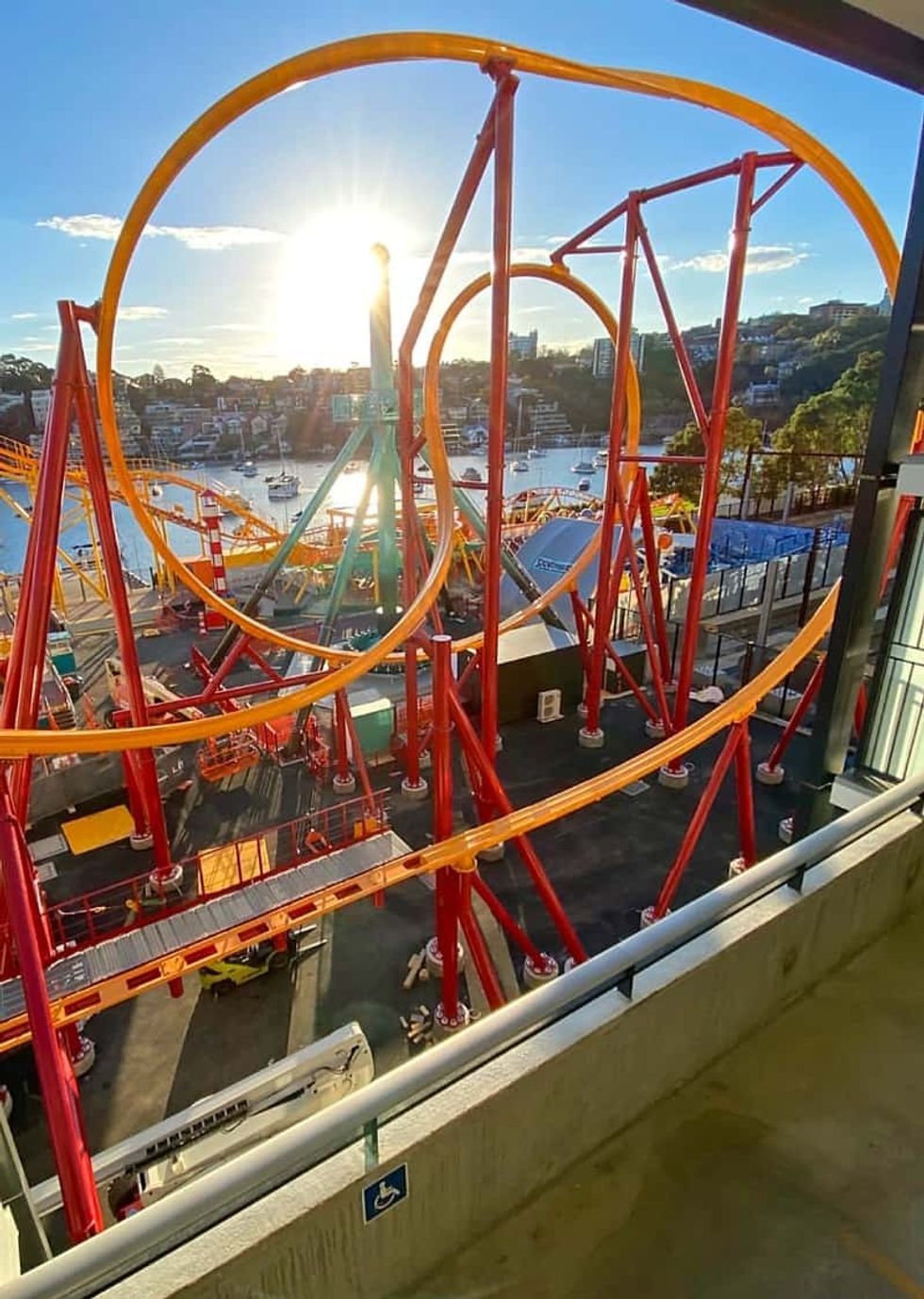 Intamin Big Dipper Luna Park Hot Racer Track