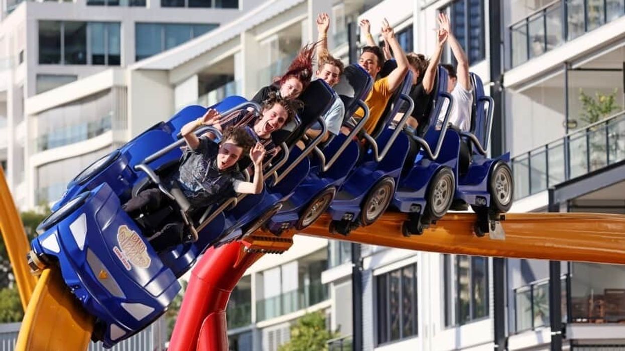 Intamin Big Dipper Luna Park Train