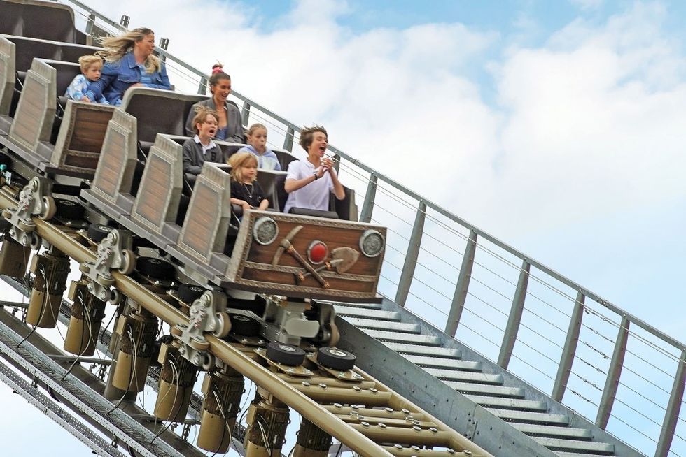 Intamin celebrates launch of Gold Rush Drayton Manor credit Your Experience Guide