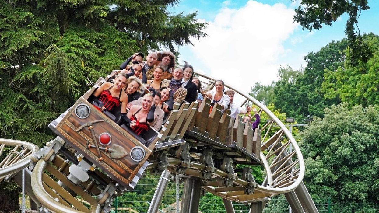 Intamin celebrates launch of Gold Rush family coaster credit Your Experience Guide
