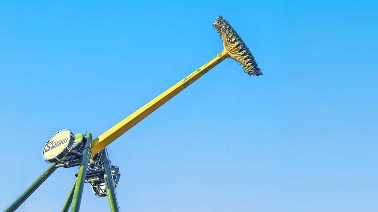 Intamin celebrates launch of Swingi Gyro Swing at Linnanmäki