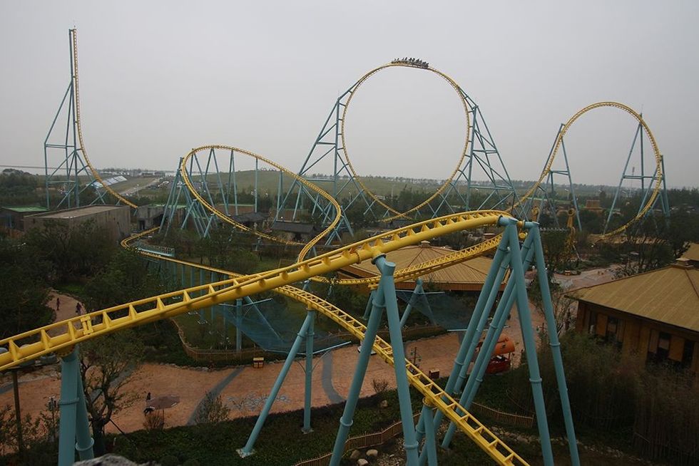 Intamin LSM Launch Wanda Heifei view