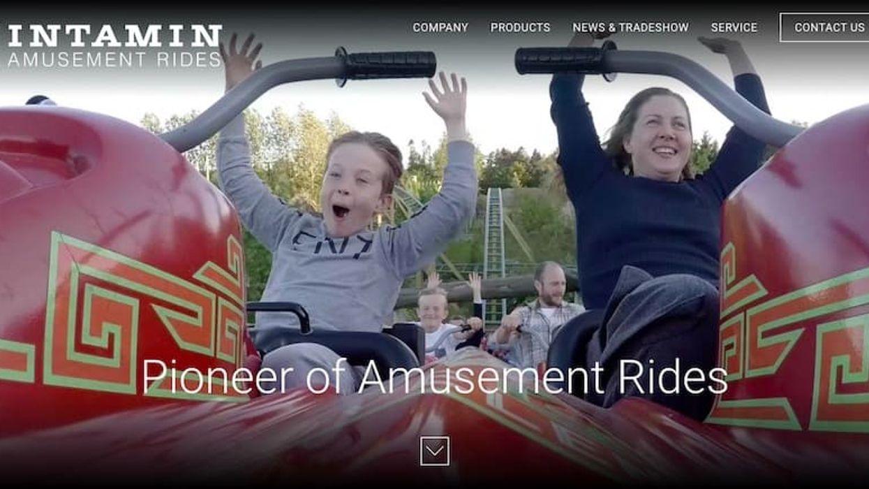 Intamin new website