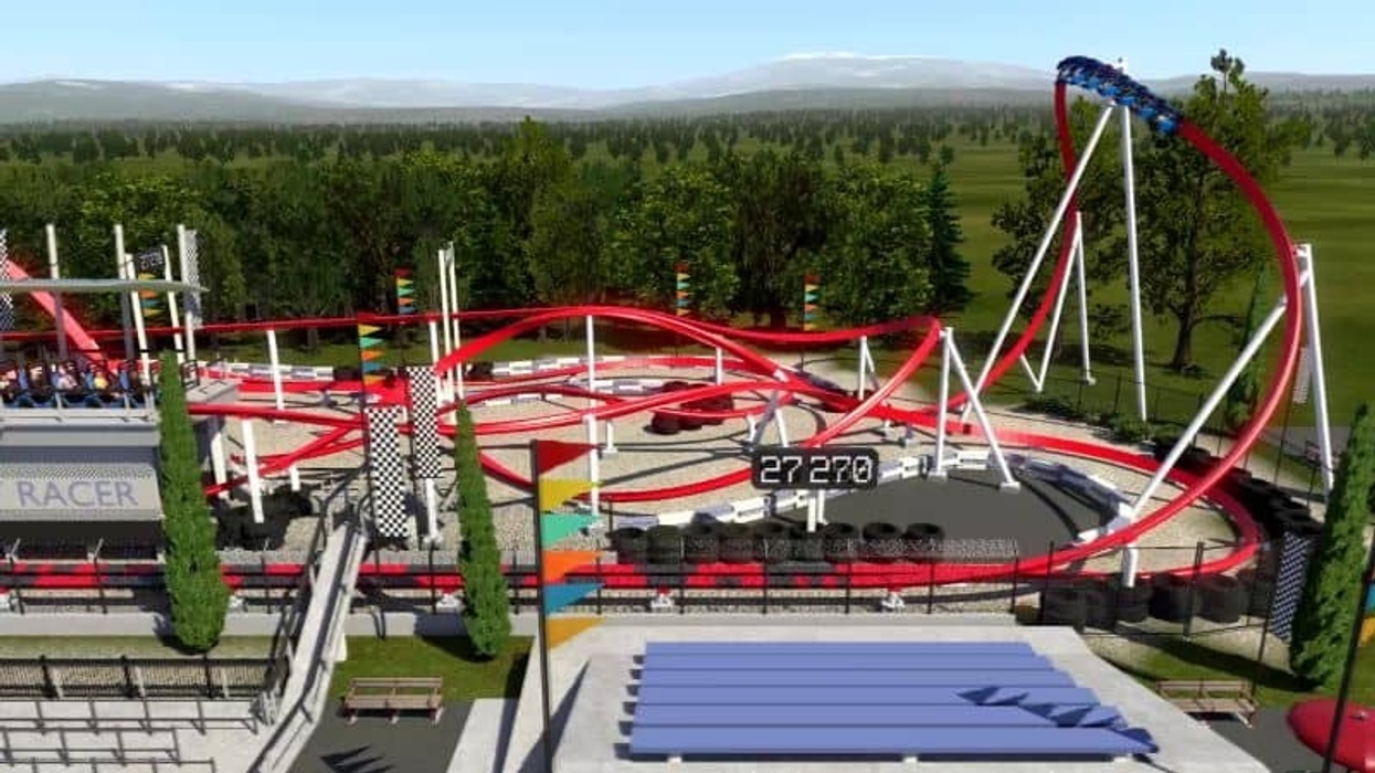 Intamin Overdrive Hot Racer