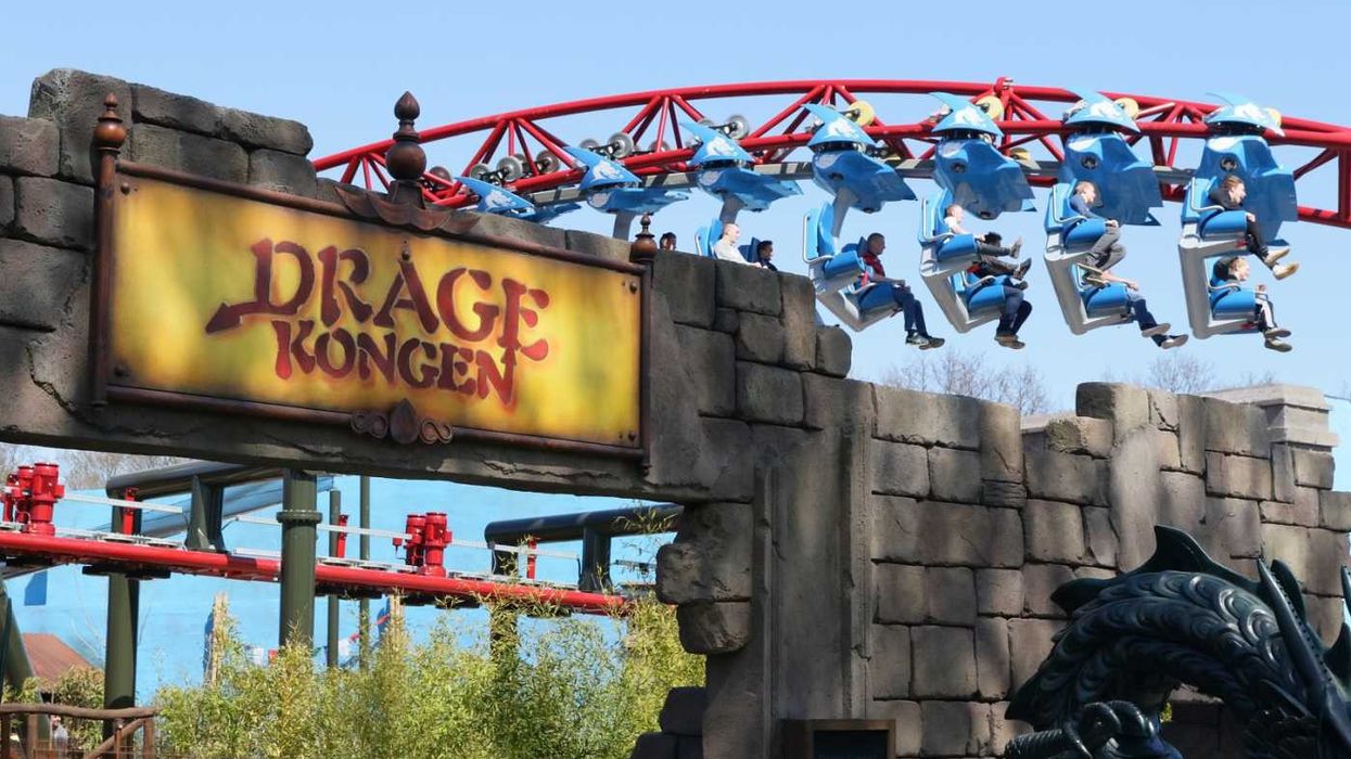 Intamin's record-breaking (Dragekongen) Dragon King coaster turns up the heat at Djurs Sommerland