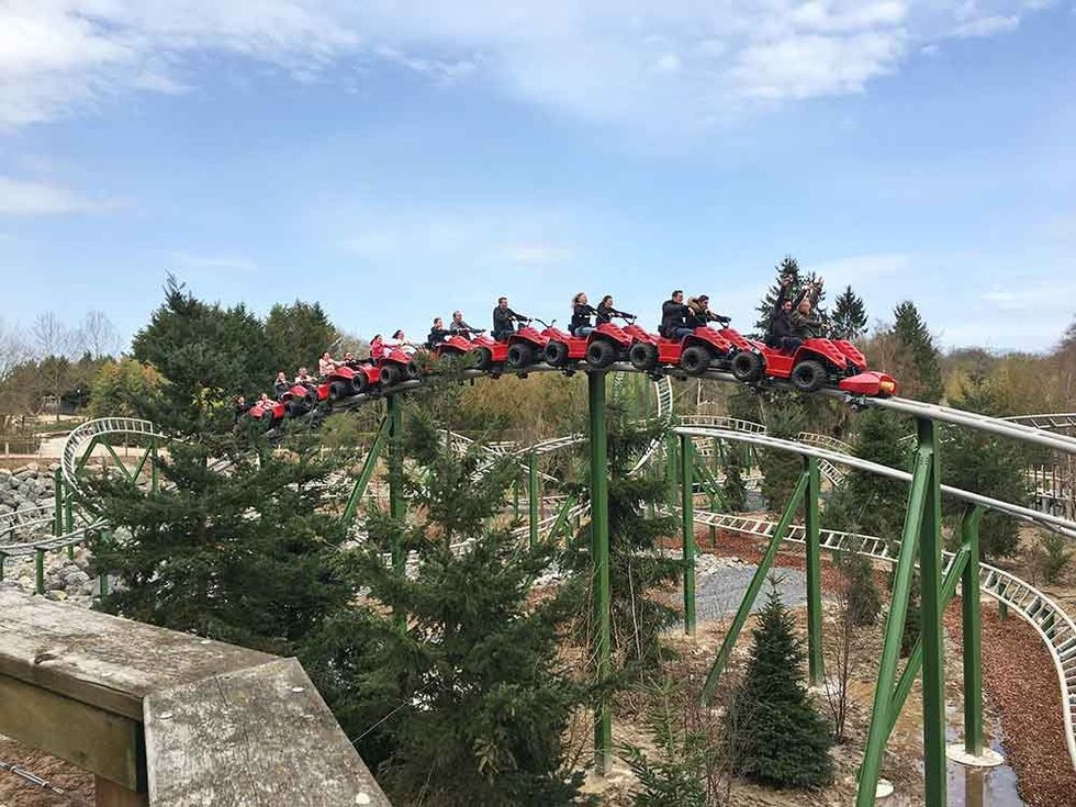 Intamin supplies "Yukon Quad" family launch coaster to Parc Le Pal, France