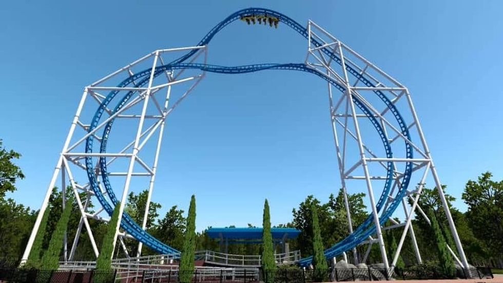 Intamin Vertical LSM Coaster