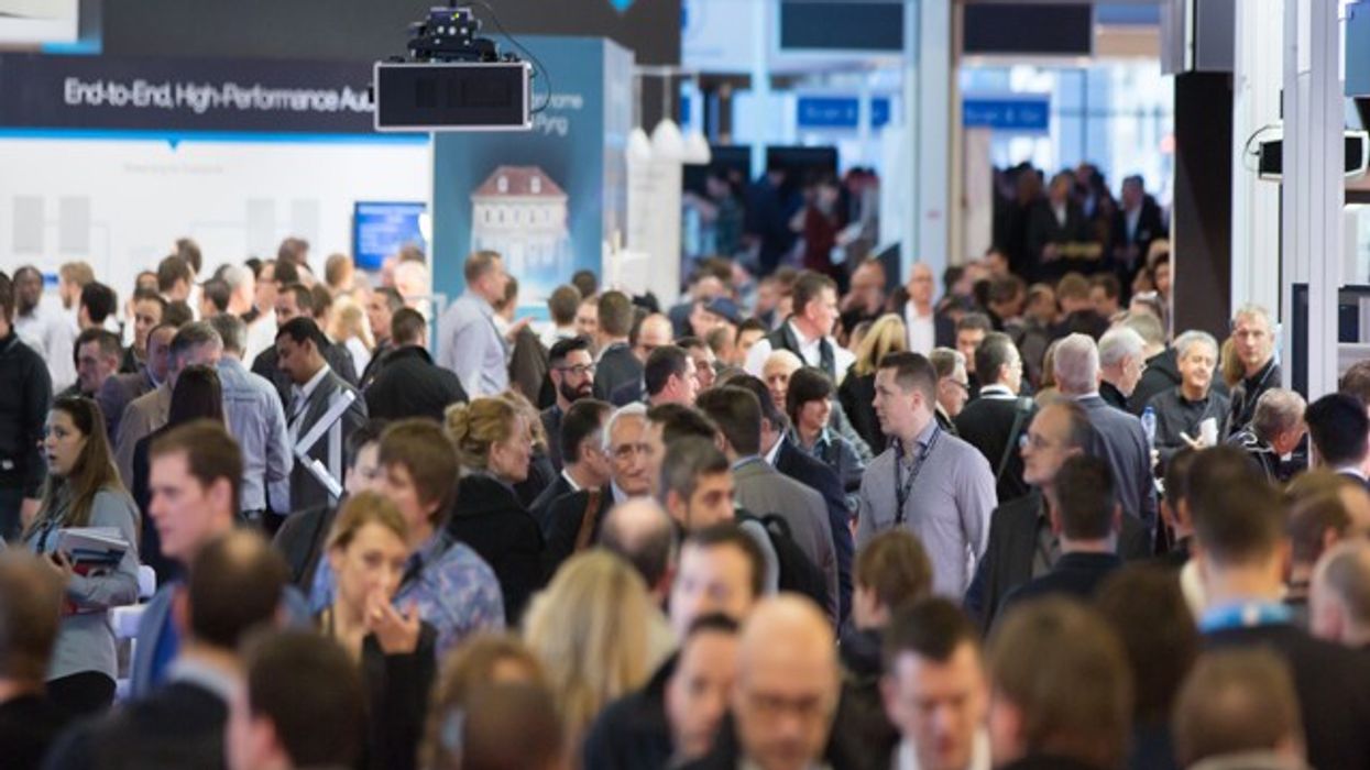 Integrated Systems Europe Crowd