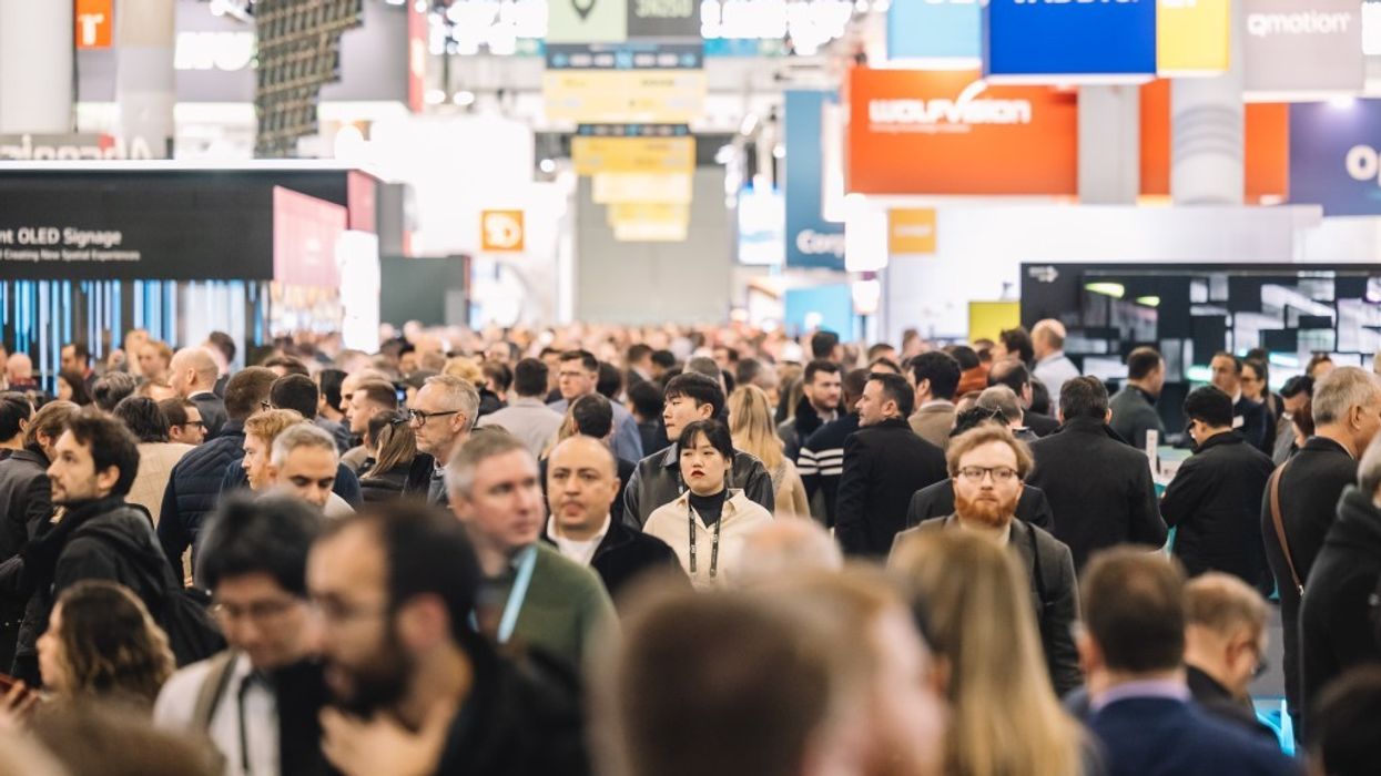 Integrated Systems Europe (ISE) event nears sell out