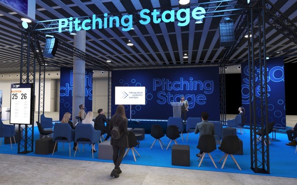Integrated Systems Europe launches Innovation Park - Pitching Stage impression