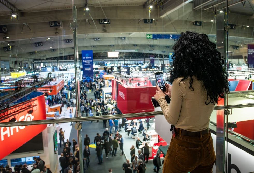 Integrated Systems Europe record-breaking event show floor