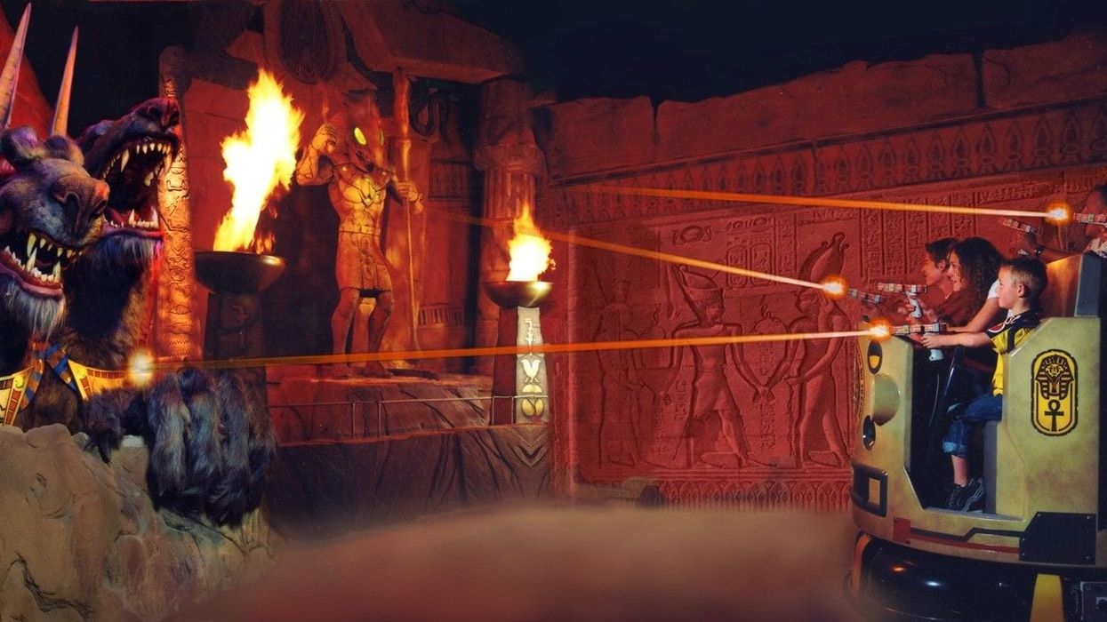 interactive dark ride sally corp