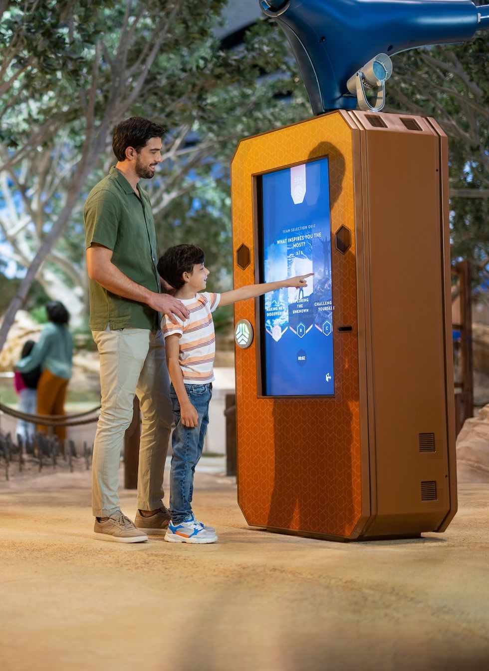 Interactive game SeaWorld Abu Dhabi