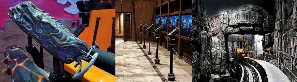 interactive shooter by alterface on wanda qingdao ride