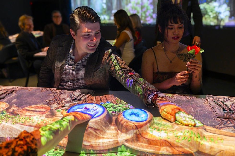 Interactive tables Elementa The Gallery