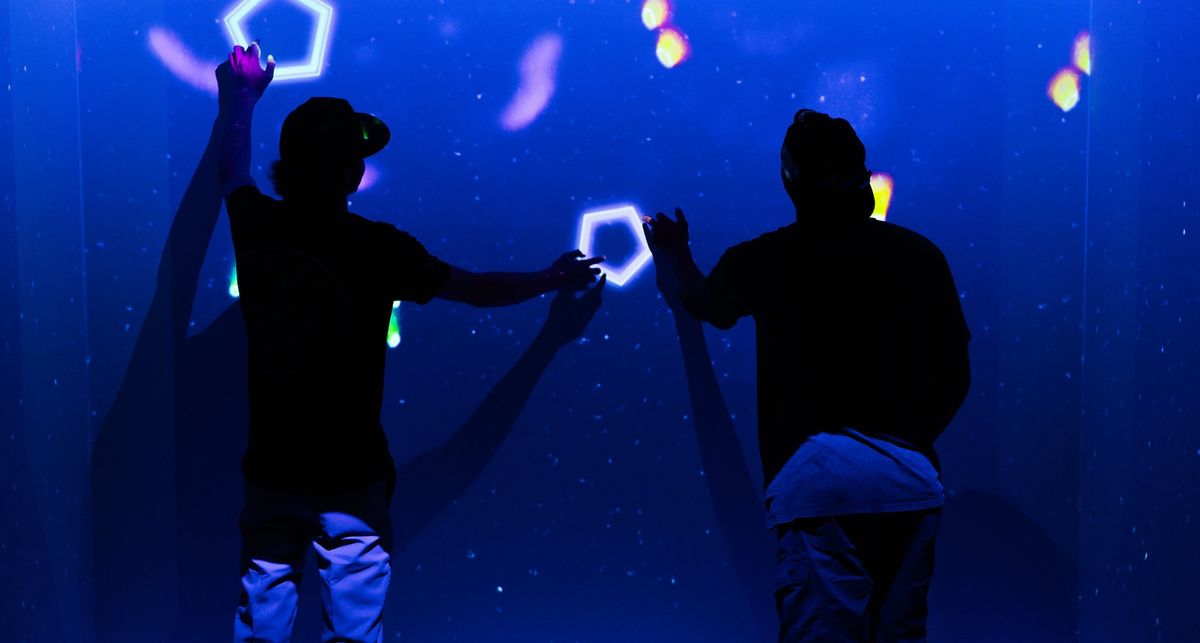 Interactive walls at Electric Playhouse