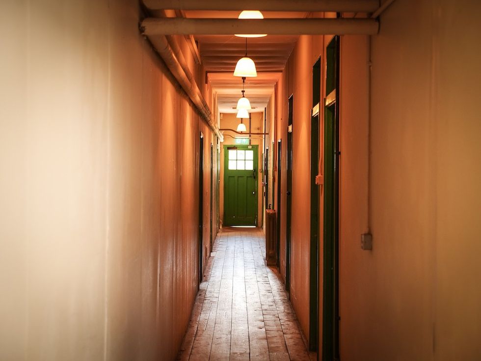 Interior Hut 3, courtesy Bletchley Park Trust
