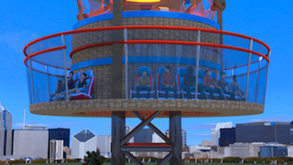 Interlink Balloon Tower gondola