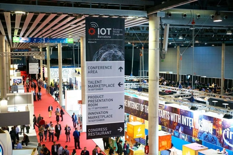 IOTSWC Barcelona Exhibition Floor