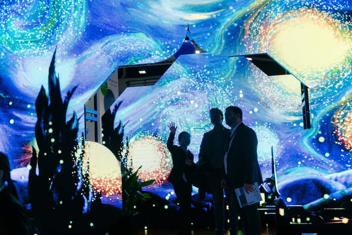ISE 2019 display