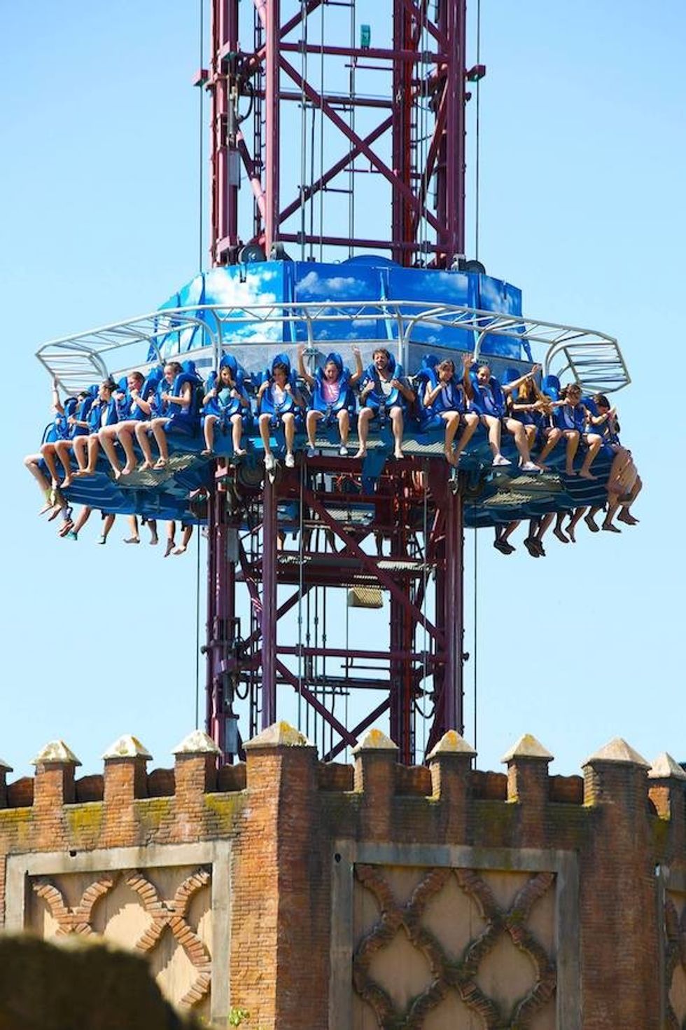 Isla Magica tower ride