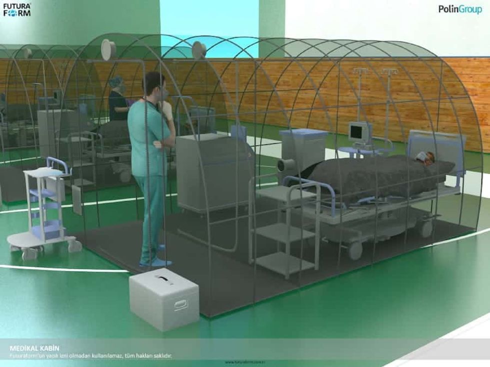 isolation cabin Futura Form Polin