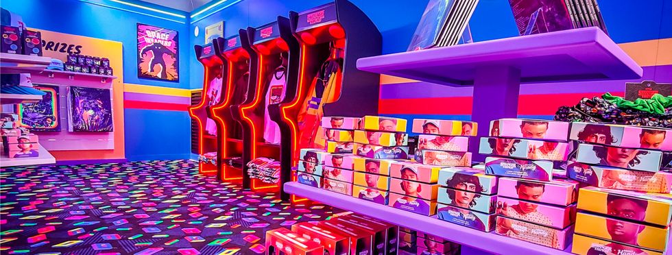 IVS Group stranger things pop-up retail store paris