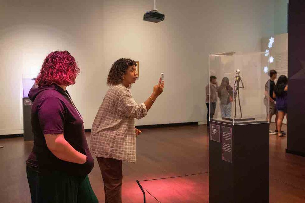 Jack Skellington in Dreamland exhibition