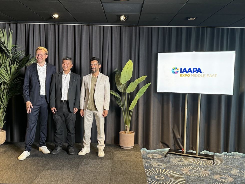 Jakob Wahl, Wuthichai Luangamornlert and Mohamed Abdalla Al Zaabi IAAPA