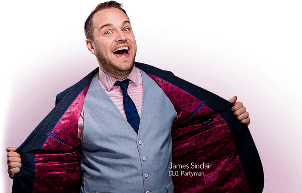 James Sinclair, The Partyman Company