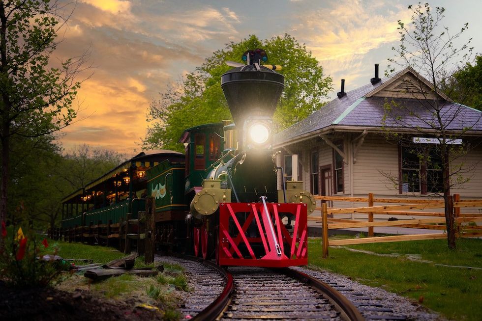 Jane Ellen train at Carillon Historical Park, Dayton