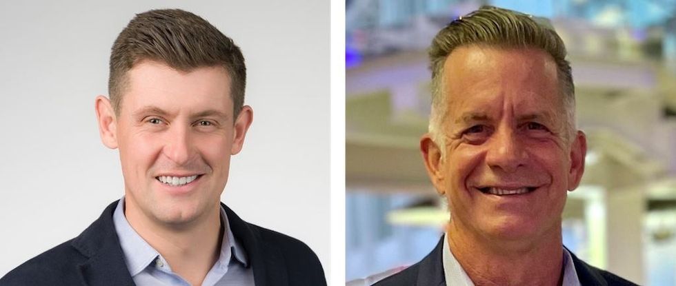 Jeremy Gray (L) & Michael Jungen (R)