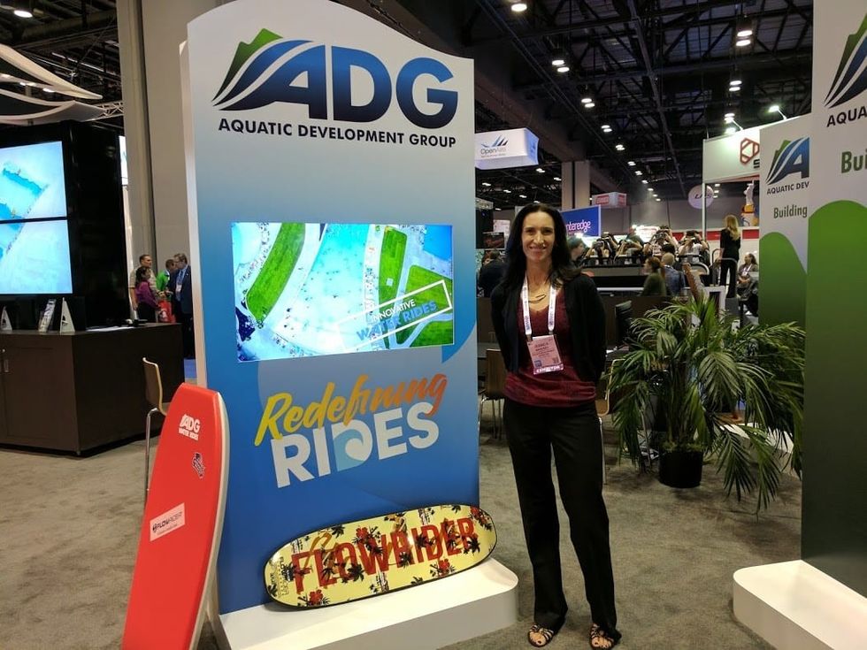 jessica mahoney of ADG at iaapa 2016