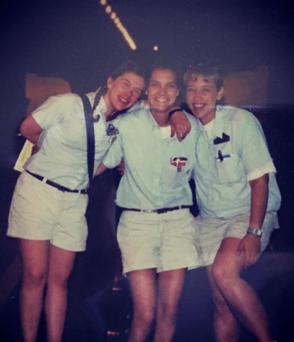 Jessica Naderman working at Kings Island