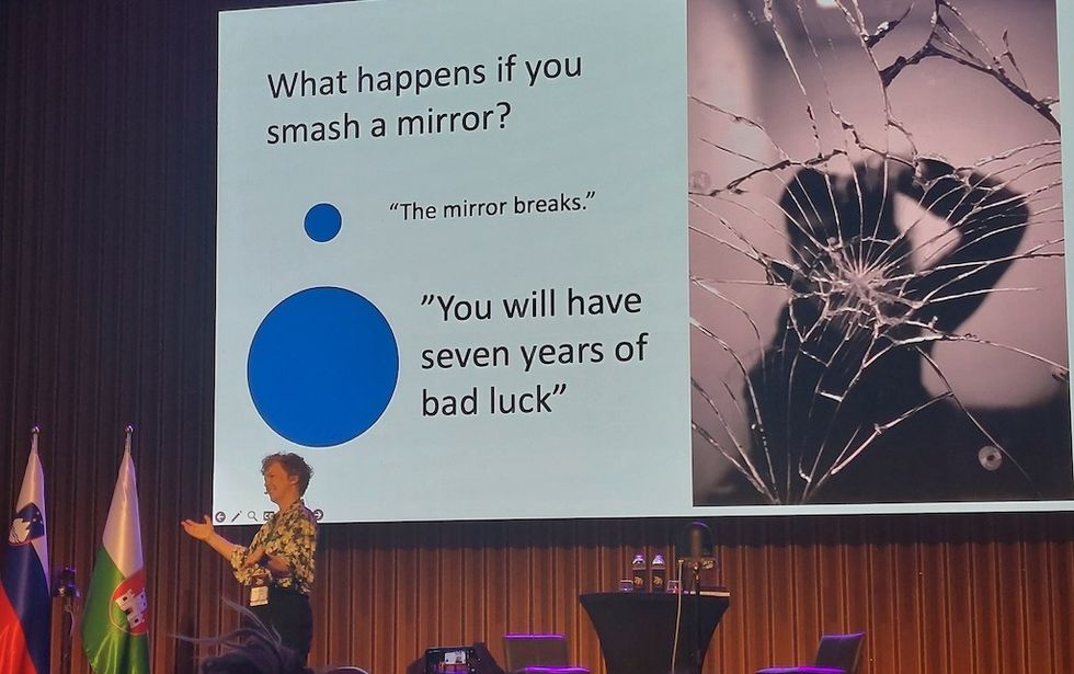 Jill Walker Rettberg at Ecsite 2024