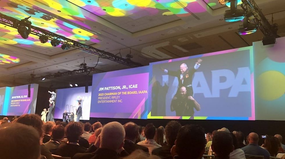 Jim Pattinson at IAAPA Expo 2022