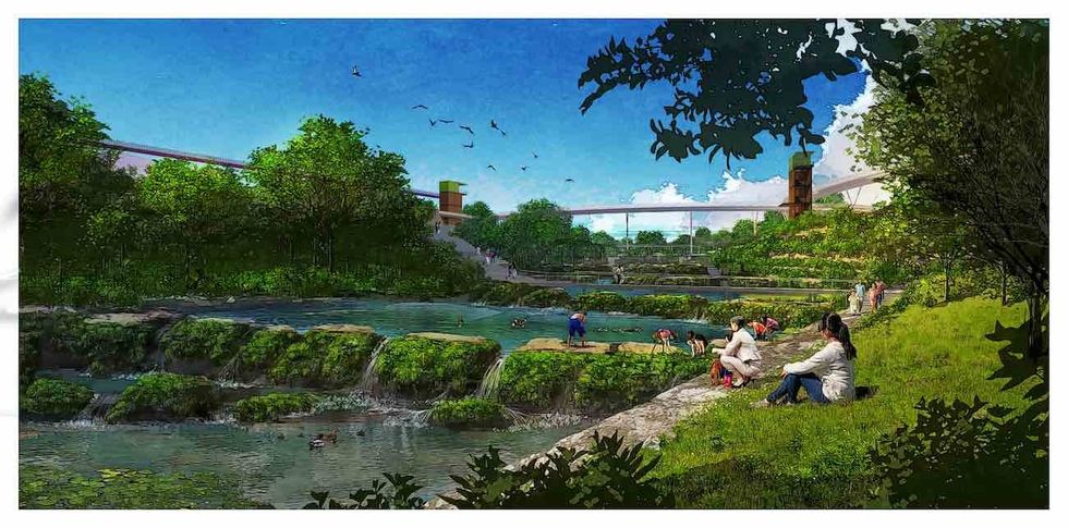 Jingshui River Park project zengzhou china forrec