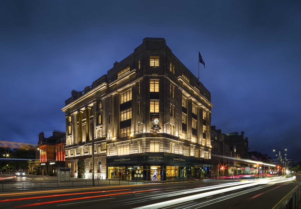 johnnie walker princes street