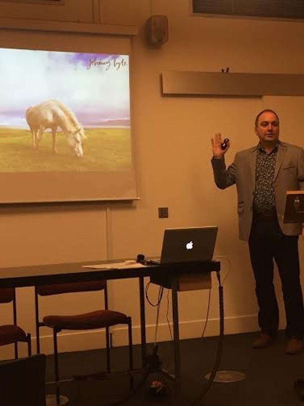 Johnny Lyle on Branding speaking at the Gateway Ticketing UK Event