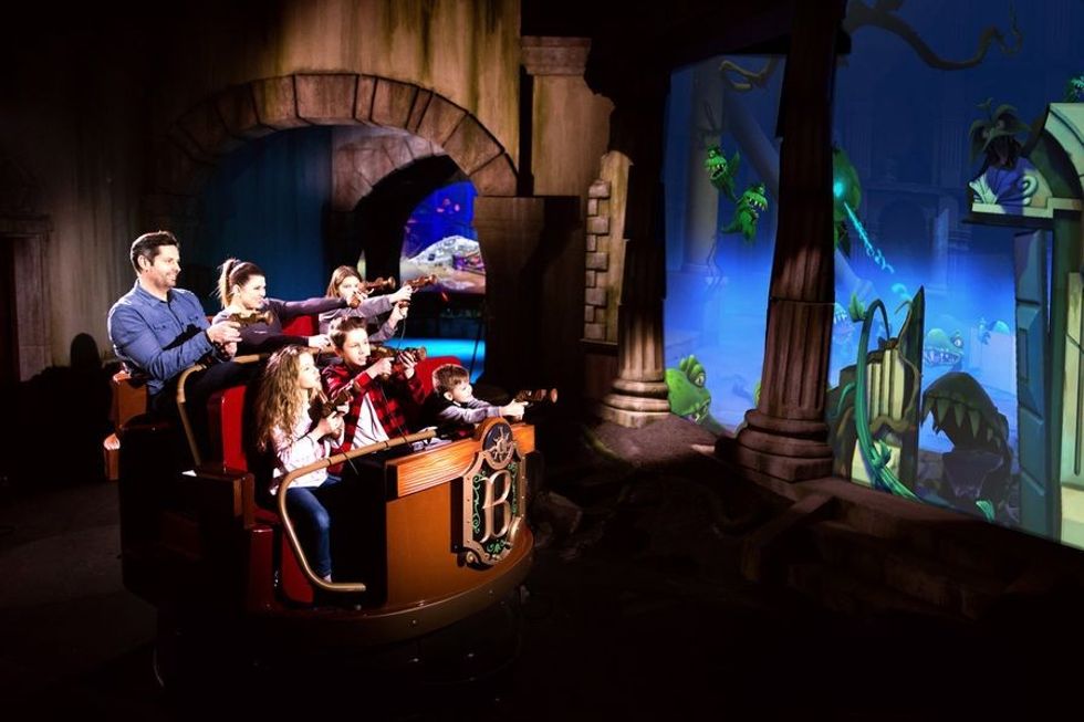 Jora Vision alterface Interactive dark ride, Bazyliszek