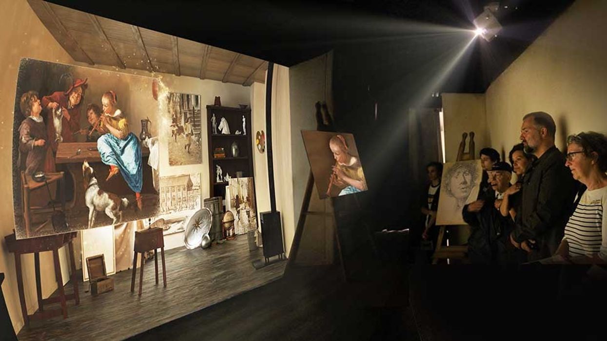 Jora Vision create immersive experience for Young Rembrandt Studio