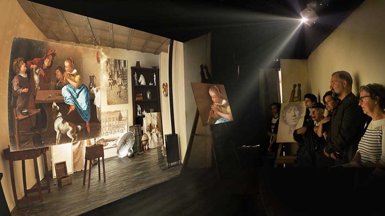 Jora Vision create immersive experience for Young Rembrandt Studio