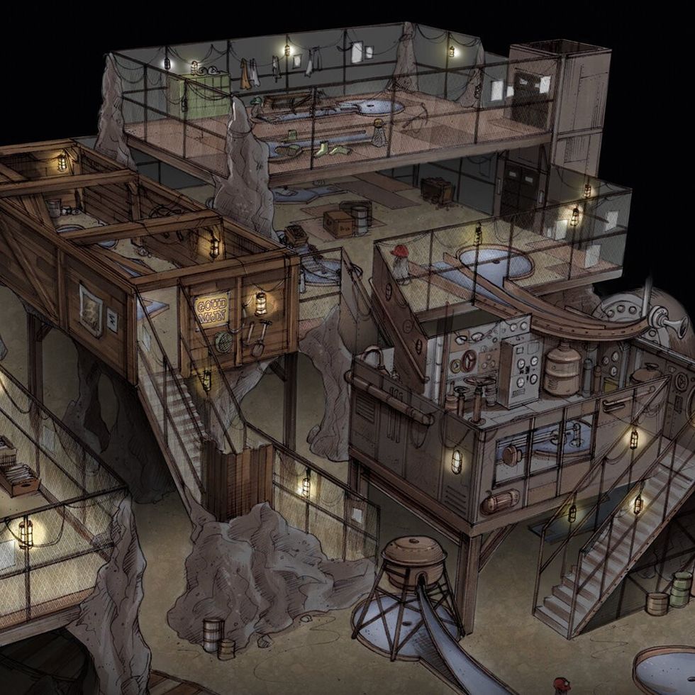 Jora Vision Forgotten Mine concept