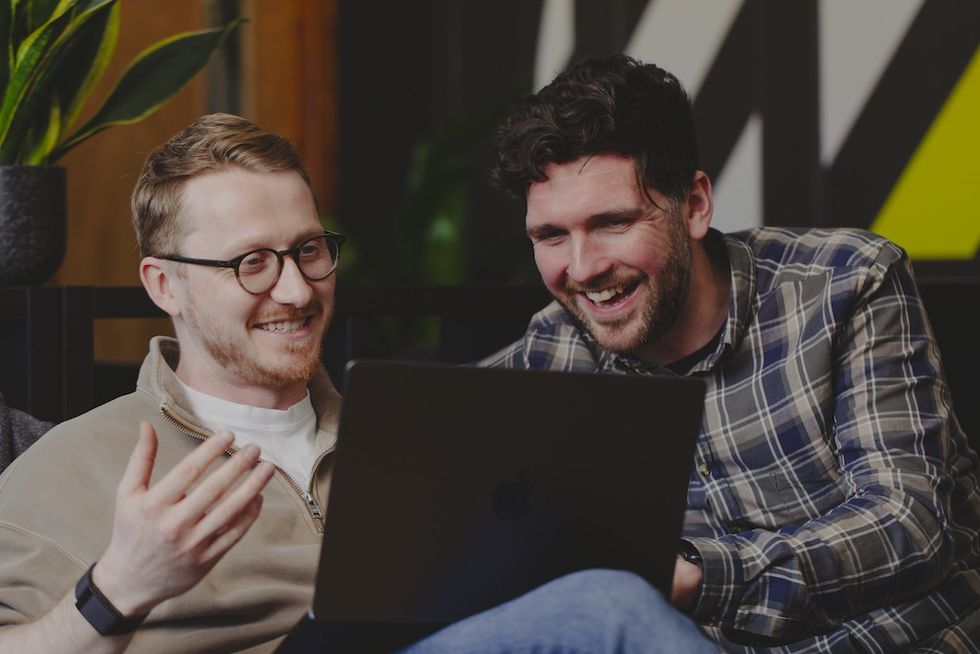 Jos van der Steen and Peter Cliff