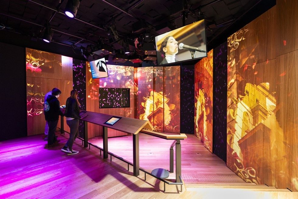 Journey KSA pavilion music studio